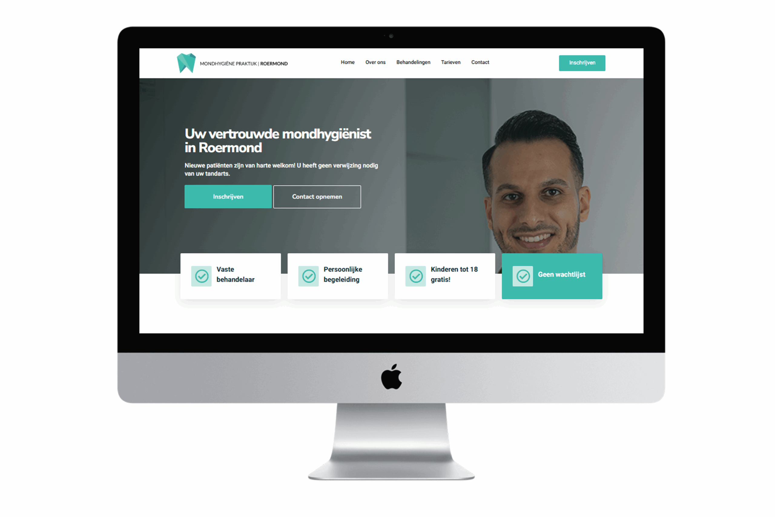 IR MEDIA maakt website voor Mondhygiënepraktijk Roermond